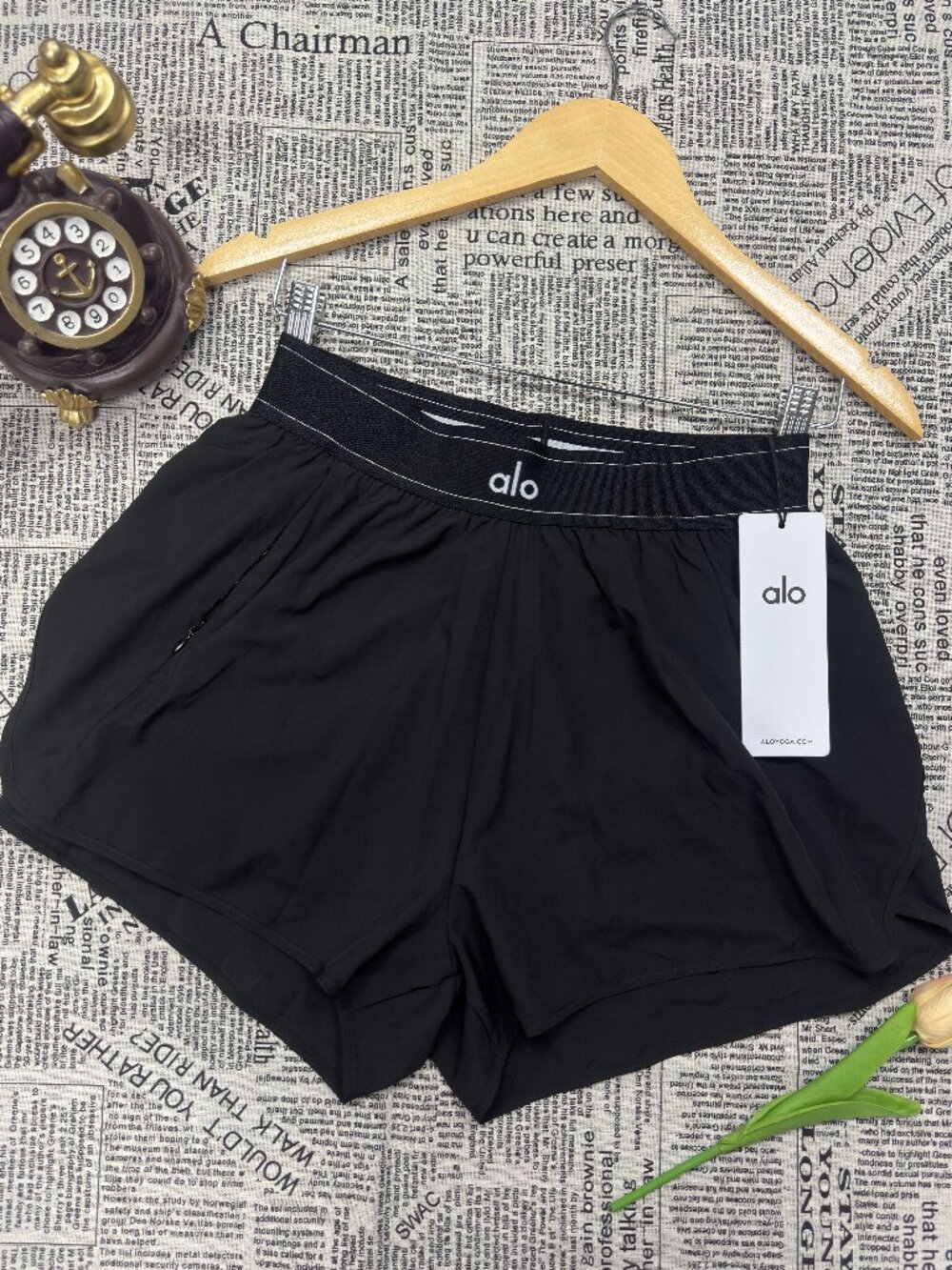 ALO Yoga🧗‍♀️Women’s Match Point Short Black | Clean Gir🙆‍♀️Tennis pants NWT
